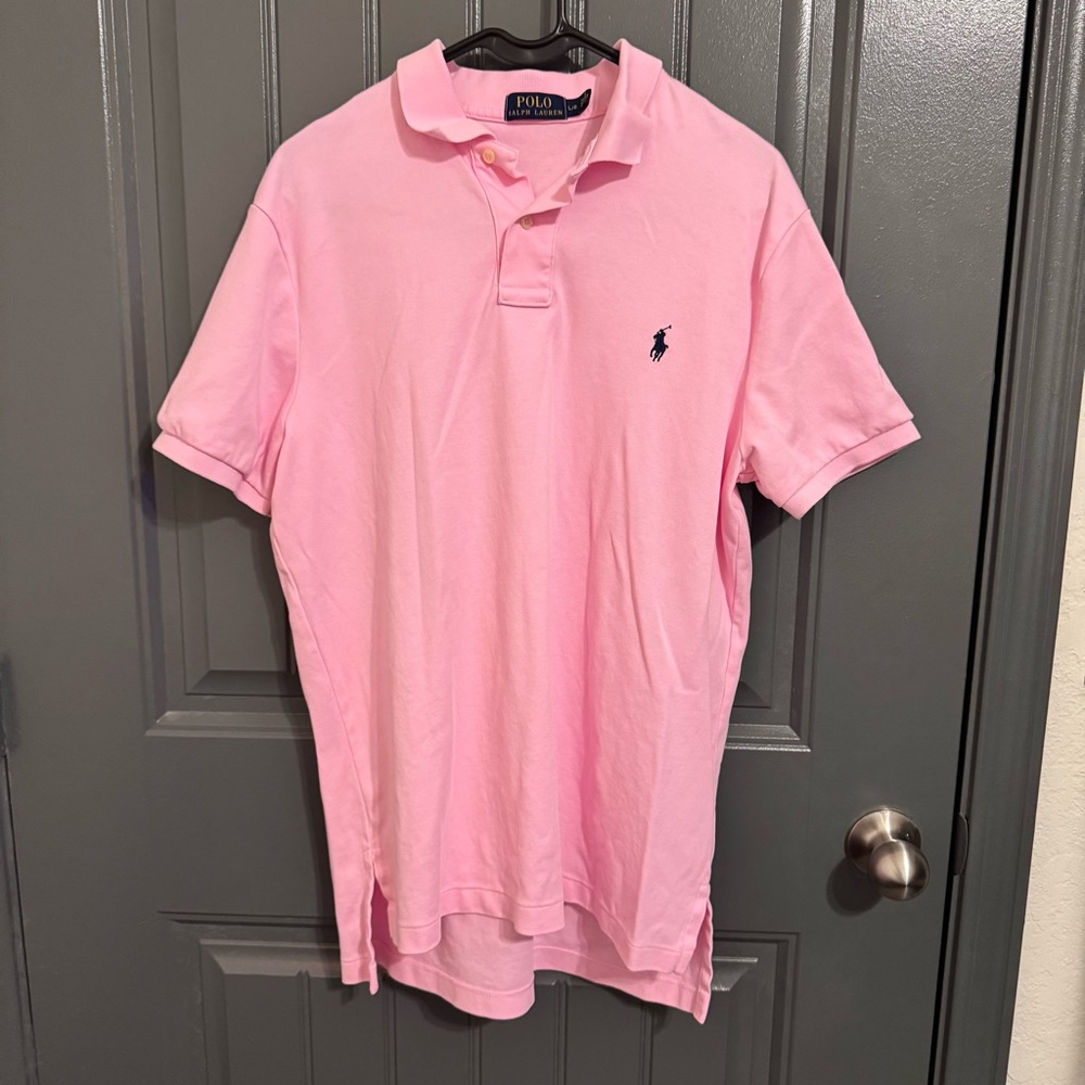 Polo by Ralph Lauren Pink Classic Polo Shirt